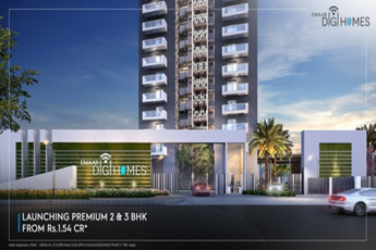 Launching Luxury 2 and 3 BHK starting Rs. 1.54 Cr at Emaar Digi Homes, Gurugram